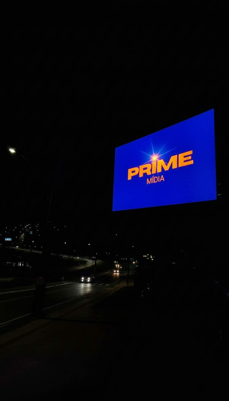 Painel de LED Prime Mídia